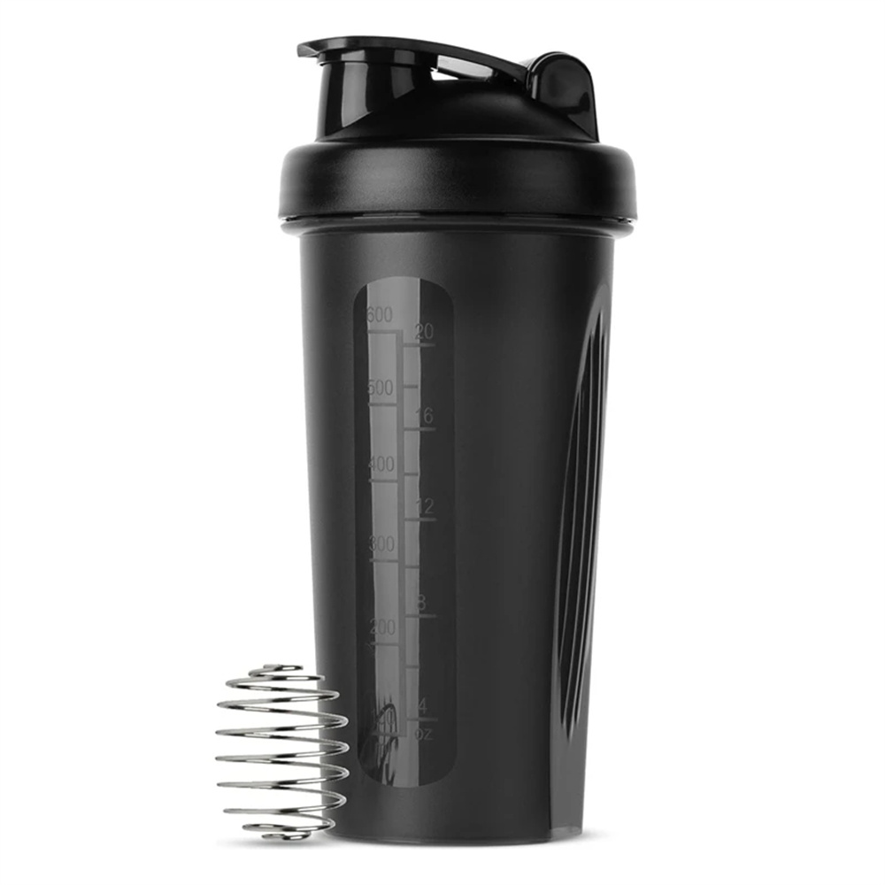 Protein Shaker Bottle - زجاجة بروتين محمولة سعة 600 مل