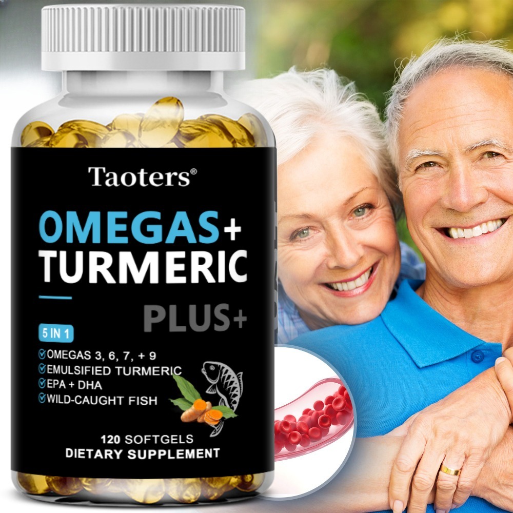 Turmeric Curcumin Capsule - مكمل أوميغا 3 6 9 بلس