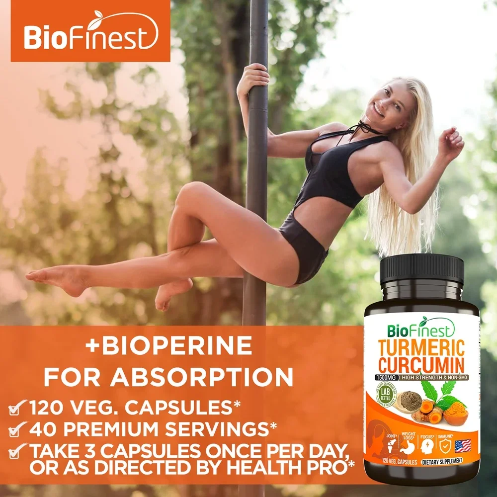 Biofinest Curcumin 1500 Mg 95% - مراجعة Turmeric Curcumin Capsule وسعره