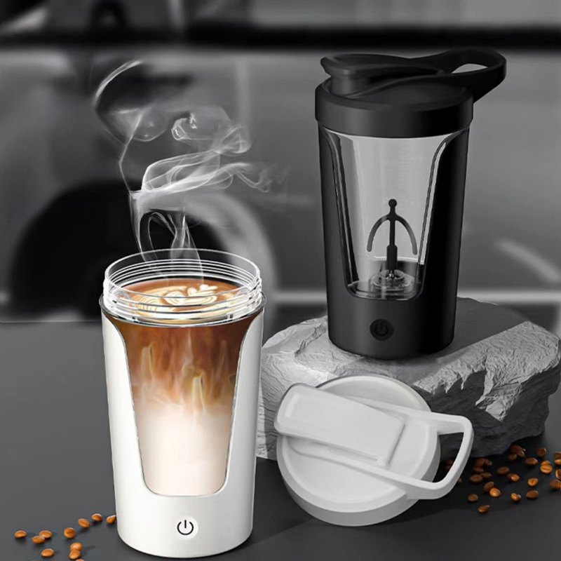 كوب خلط محمول قابل للشحن عبر U - مراجعة Protein Shaker Bottle وسعره