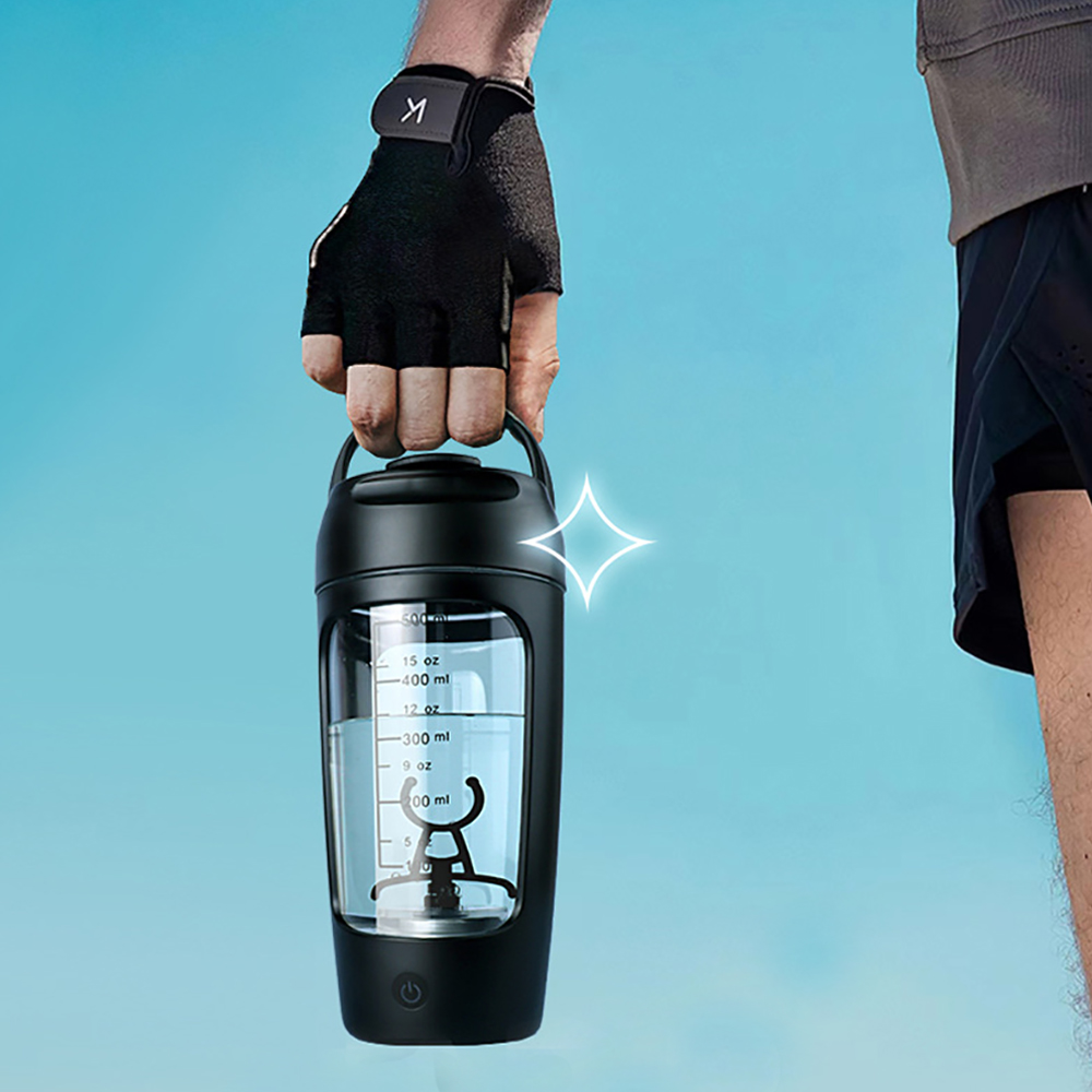 500 مللي مسحوق البروتين الكهرب - مراجعة Protein Shaker Bottle وسعره