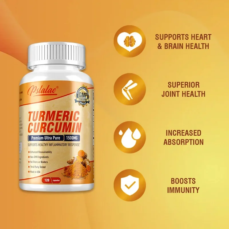 الكركم - مضاد للأكسدة، يدعم صح - مراجعة Turmeric Curcumin Capsule وسعره