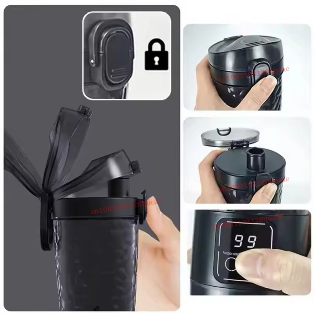 زجاجة لياقة بدنية محمولة 700 م - مراجعة Protein Shaker Bottle وسعره