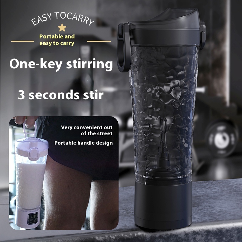 الجديد في كوب خلط تلقائي 3 سرع - مراجعة Protein Shaker Bottle وسعره