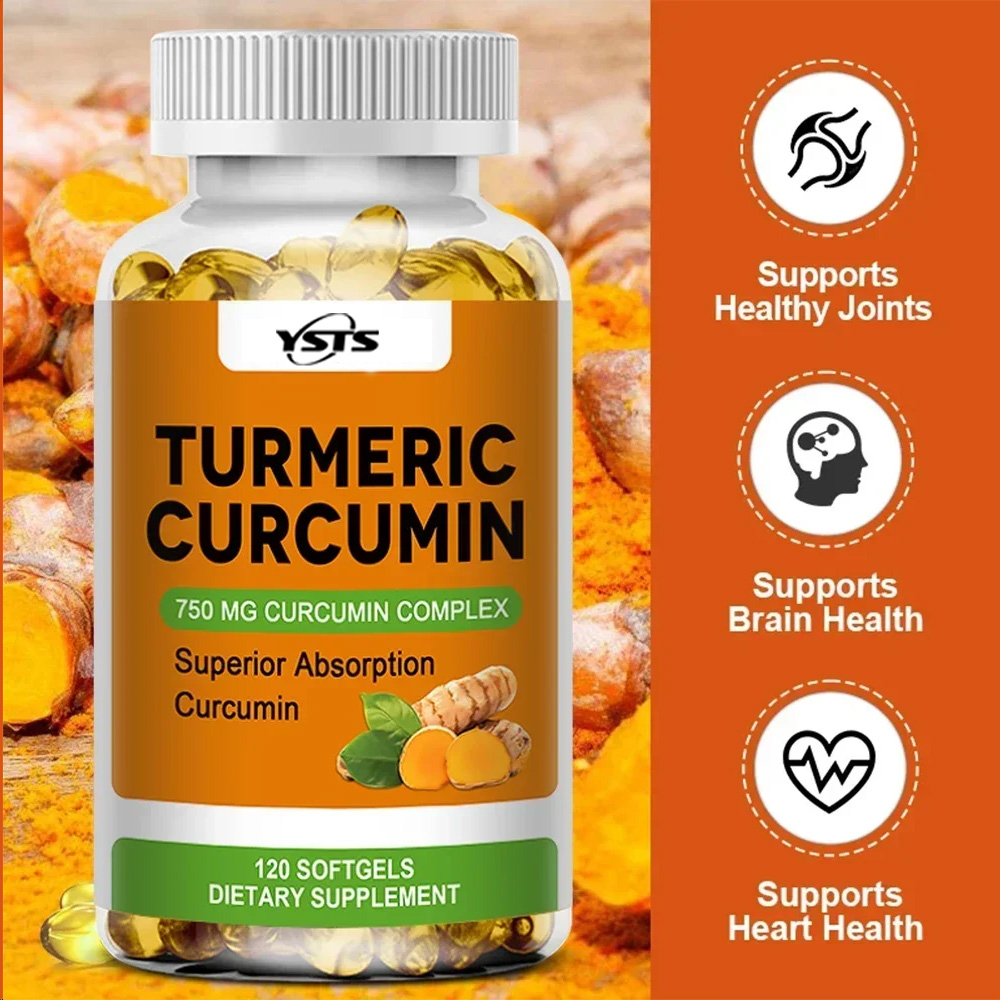 كركم عضوي - 750 ملغ من مركب ال - مراجعة Turmeric Curcumin Capsule وسعره