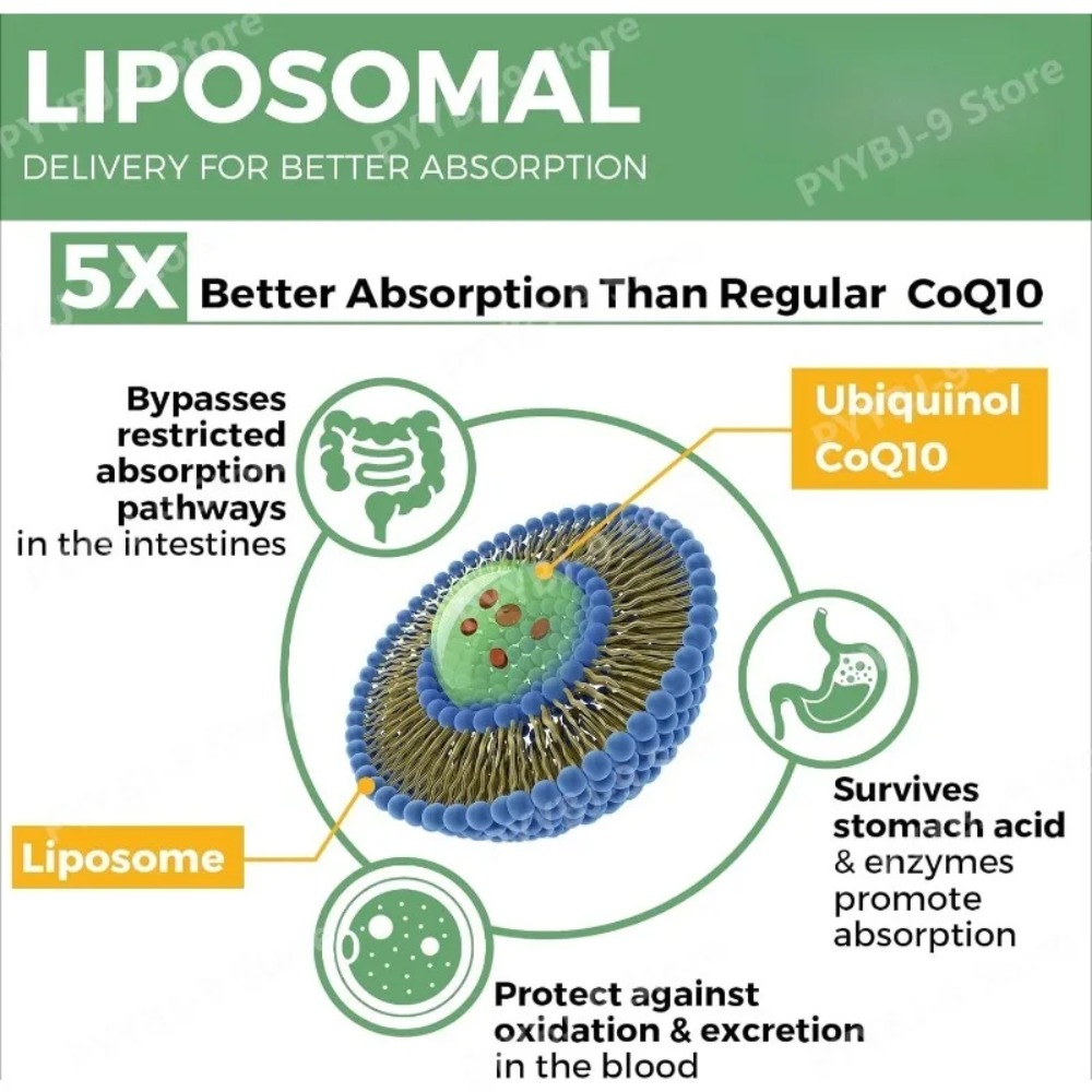 كبسولات نباتية من كيو 10 يوبيك - مراجعة Coq10 Ubiquinol Softgel وسعره