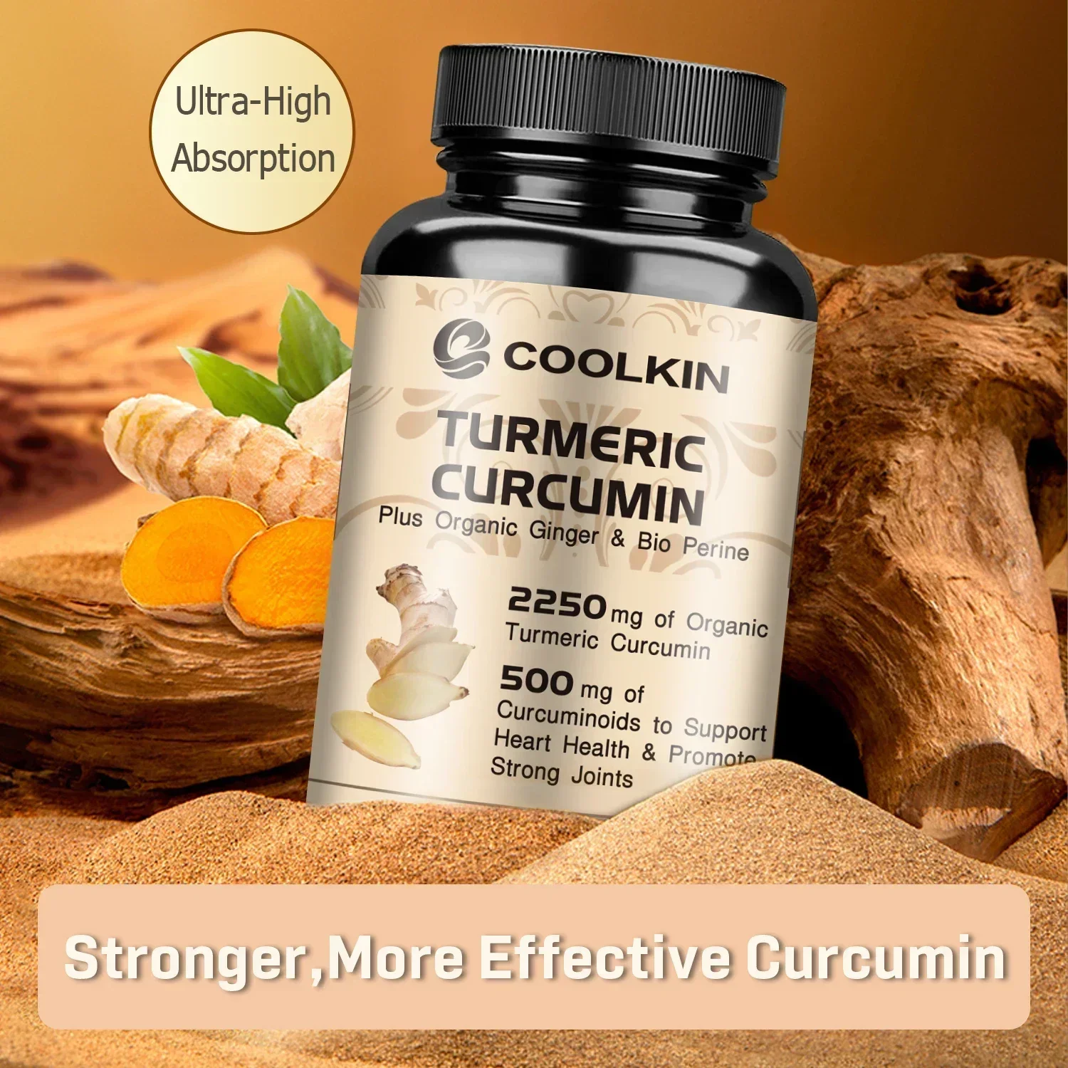 الكركم الكركم - مع 95% الكركمي - مراجعة Turmeric Curcumin Capsule وسعره
