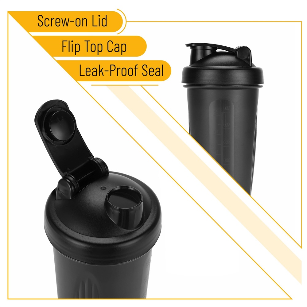زجاجة بروتين محمولة سعة 600 مل - مراجعة Protein Shaker Bottle وسعره