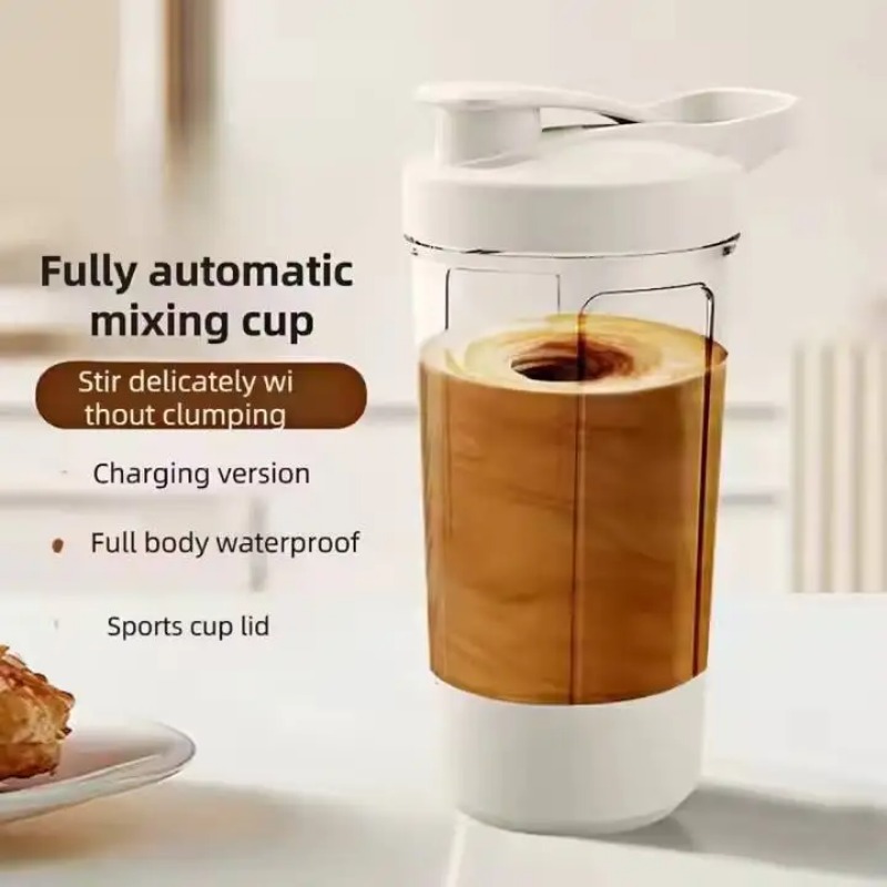 كوب خلط كهربائي ذاتي التحريك م - مراجعة Protein Shaker Bottle وسعره