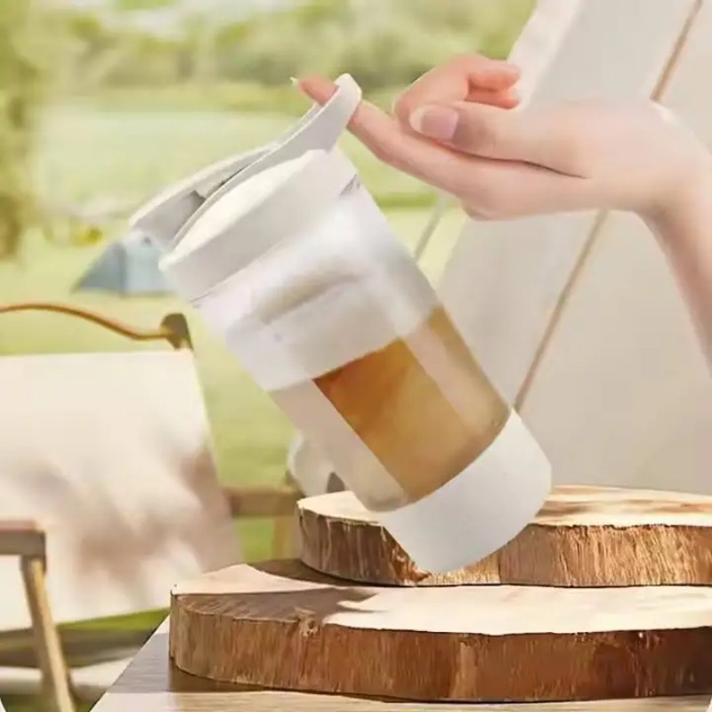 كوب خلط كهربائي ذاتي التحريك م - مراجعة Protein Shaker Bottle وسعره