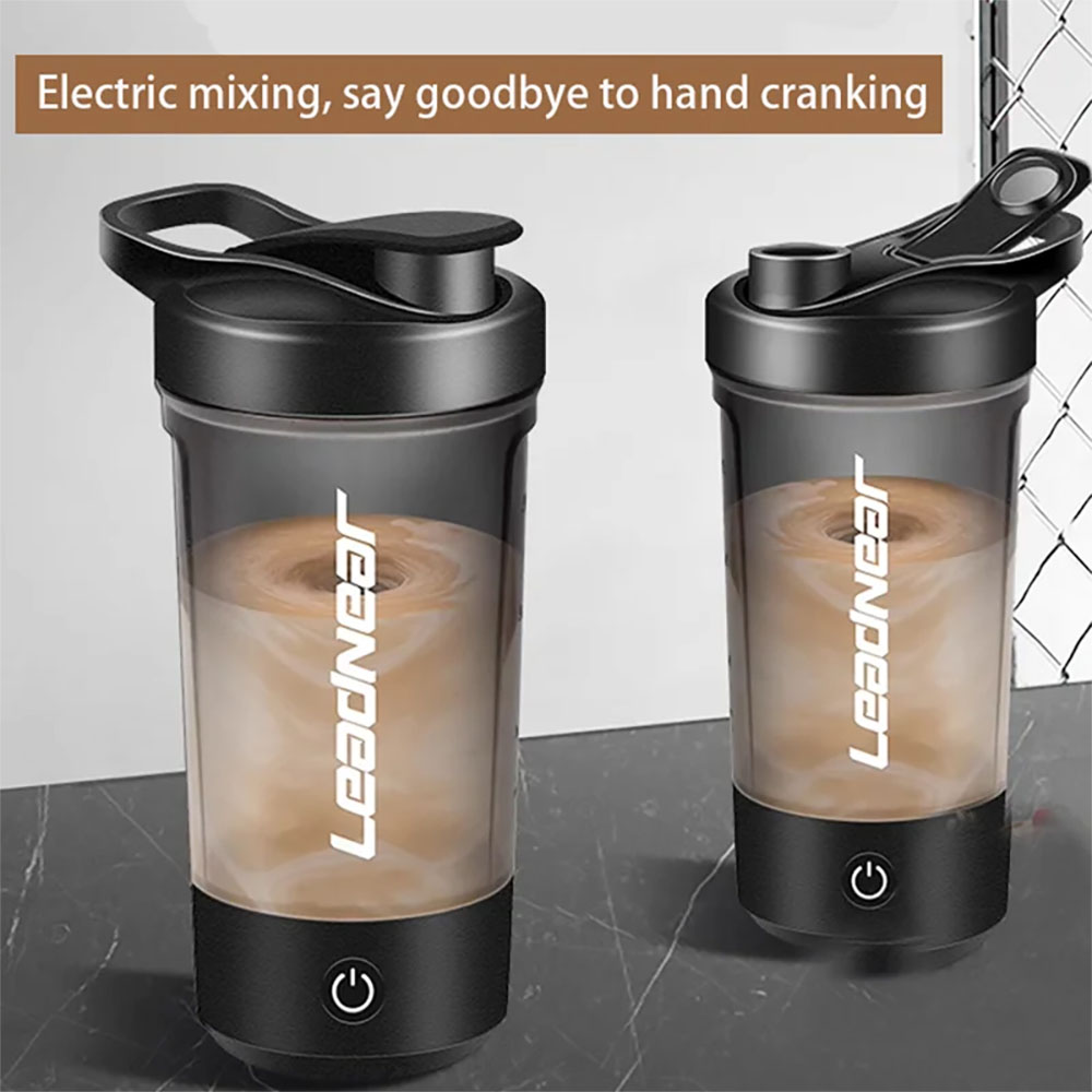 كوب كهربائي جديد ذاتي التحريك  - مراجعة Protein Shaker Bottle وسعره